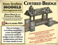 Covered Bridge 30mm Paper Model PDF