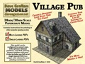 Village Pub 30mm Paper Model PDF