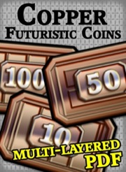 Futuristic Coins Copper Set PDF