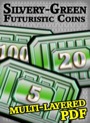 Futuristic Coins Silvery-Green Set PDF
