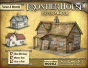 Frontier House Paper Model PDF