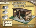 Livestock Shelter Paper Model PDF