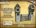 Medieval Walls Set 28mm Paper Models PDF