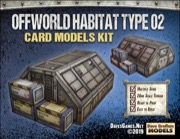 Offworld Habitat Type 02 Paper Model PDF