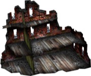 Sniper's Wall 28mm/30mm Paper Model PDF