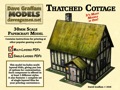 Thatched Cottage 28mm/30mm Paper Model PDF