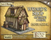 Wizard's Shop of Rake's Corner Paper Model PDF