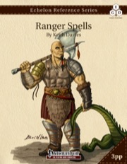 Echelon Reference Series: Ranger Spells (3pp+PRD) PDF