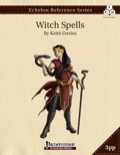 Echelon Reference Series: Witch Spells (3pp+PRD) PDF