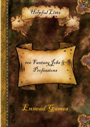 100 Fantasy Jobs & Professions PDF