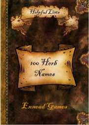 100 Herb Names PDF