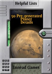50 Pregenerated Planet Details PDF