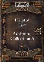 Helpful List Arbitrary Collection 3 PDF