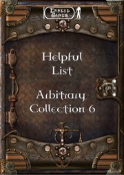 Helpful List: Arbitrary Collection 6 PDF