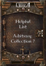 Helpful List: Arbitrary Collection 7 PDF