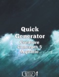 Quick Generator Creature Concepts 5 - Aquatic PDF