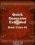Quick Generator Extended Book Titles #1 PDF