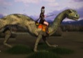 Cavalier Riding a Lizard Creature (Download)