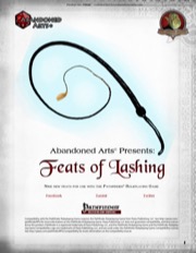 Feats of Lashing (PFRPG) PDF