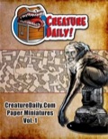 CreatureDaily.com Paper Miniatures Vol. 1 PDF