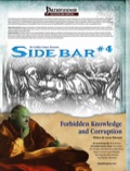 Sidebar #4—Forbidden Knowledge and Corruption (PFRPG) PDF