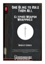 One Bling to Rule Them All: Glyphed Weapon Wrappings (PFRPG) PDF