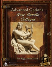 Advanced Options: New Bardic Colleges (5E) PDF