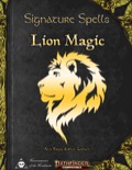 Signature Spells - Lion Magic (PF2E) PDF