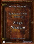Weekly Wonder—Archetypes of War, Volume VI: Siege Warfare (PFRPG) PDF