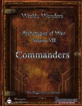 Weekly Wonders—Archetypes of War, Volume VII: Commanders (PFRPG) PDF