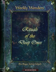 Weekly Wonders: Rituals of the Deep Ones (PFRPG) PDF