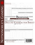 Deluxe Character Sheet (PFRPG) PDF