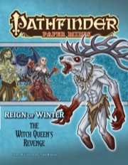 Pathfinder D&D Miniatures Reign of Winter NAZENHA VASILLIOVANA #37 Witch Nazhena 