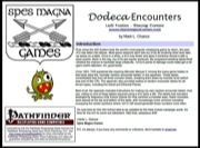 Dodeca Encounters (PFRPG) PDF