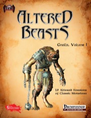 Altered Beasts: Gnolls, Vol. I (PFRPG) PDF