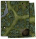 GameMastery Flip-Mat: Woodlands