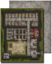 GameMastery Flip-Mat: Prison