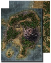 GameMastery Flip-Mat: Pirate Island