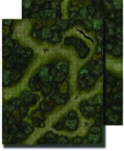 GameMastery Flip-Mat: Forest