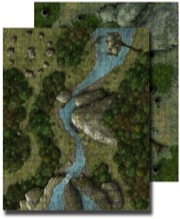 GameMastery Flip-Mat: Deep Forest