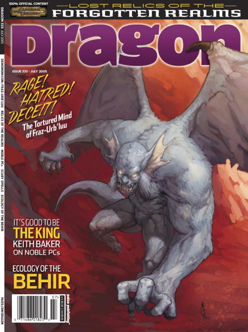 Dragon Magazine 333 New D&D Dungeons & Dragons 