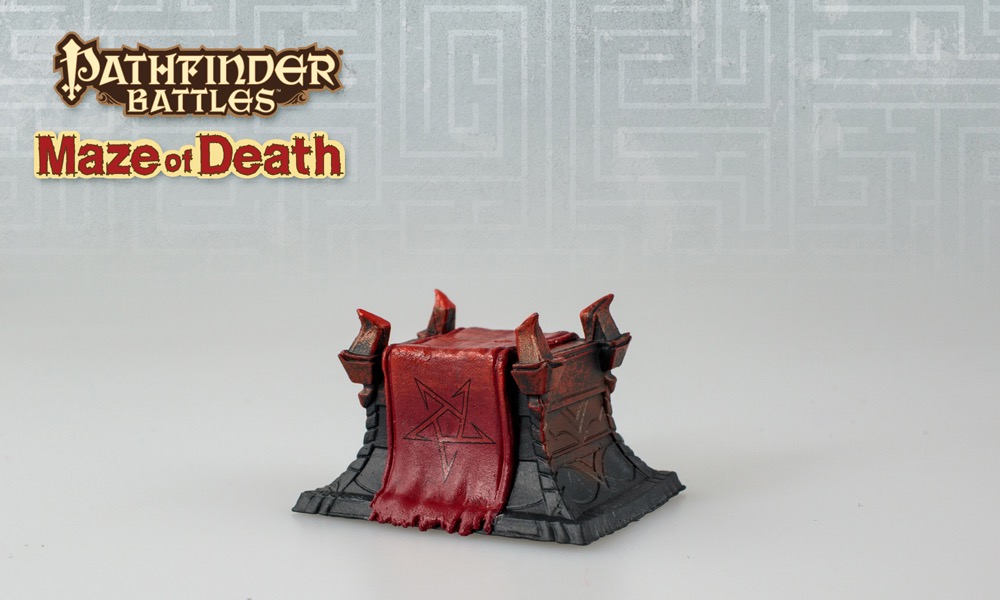 Pathfinder Battles Maze of Death D&D Altar 