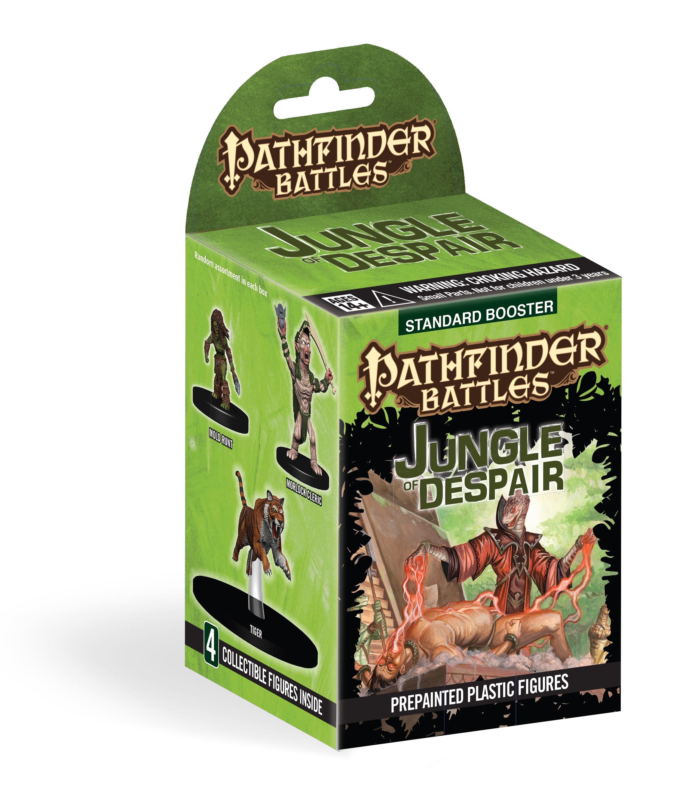 Box mock up for Pathfinder Battles: Jungle of Despair miniatures