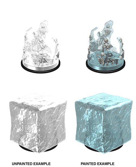 Gelatinous Cube UNPainted Dice Jail