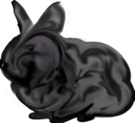 Illustration of a dust bunny