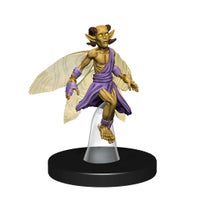 Lurker in the Light Mini Figure: a small fairy-like creature with large yellow eyes and ram-like horns