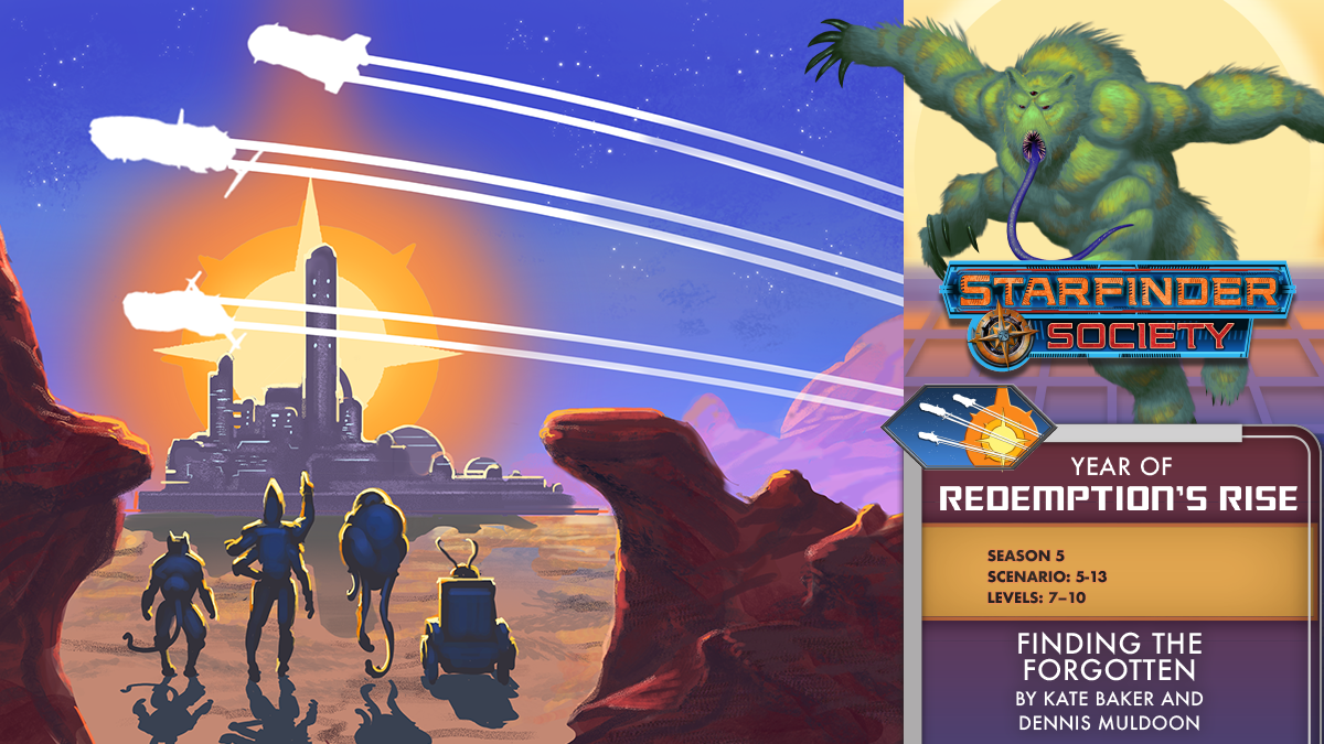 Starfinder Society Scenario #5-13: Finding the Forgotten