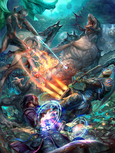 Illustration by Mirco Paganessi : Empires Devoured Cover