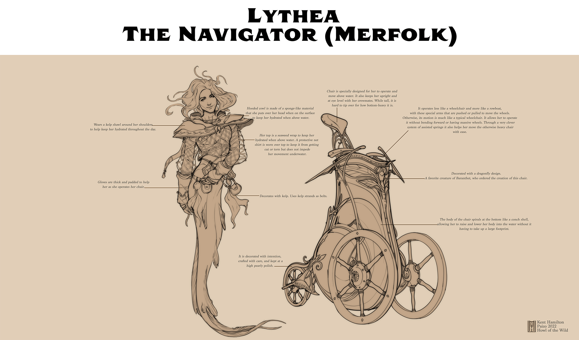 Lythea concept art by Kent Hamilton