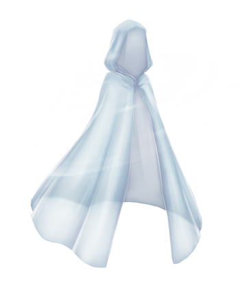 Cloak of Swiftness: a translucent cloak